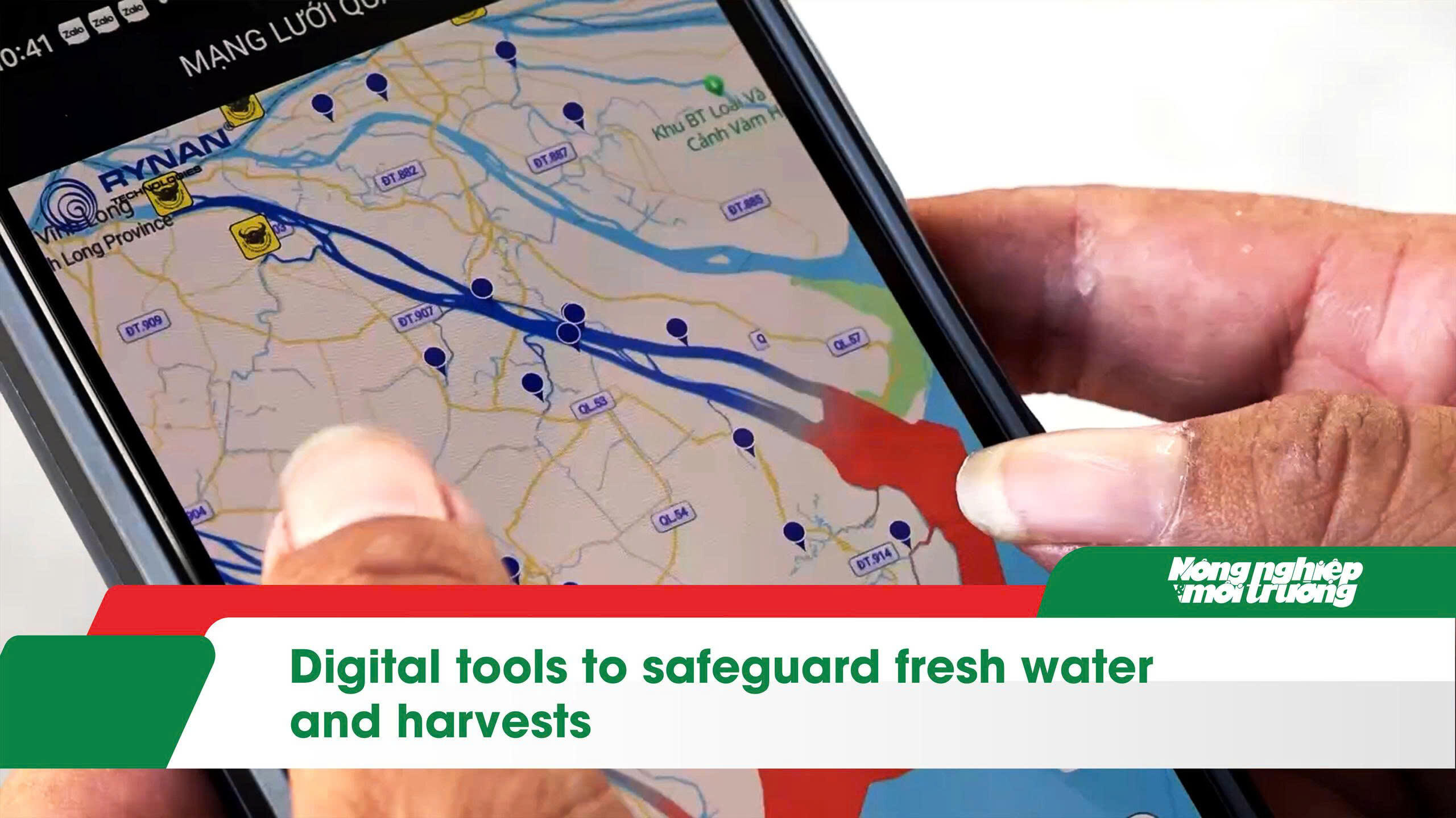 Digital tools to safeguard fresh water and harvests
